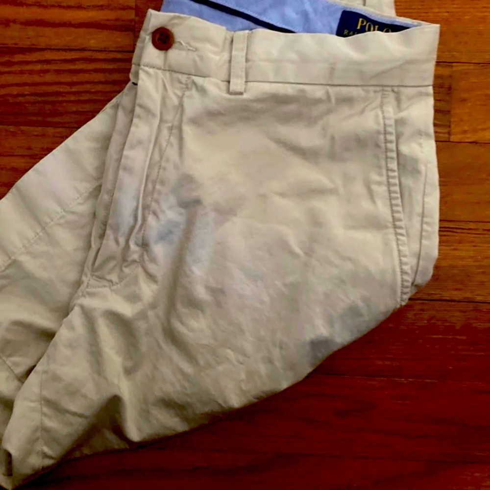 Mens Polo by Ralph Lauren khaki shorts size 31
